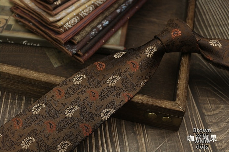 Színes 8 cm-es nyakkendő Férfi üzleti retró öltöny kiegészítők Esküvői műsorszóró mindennapi viselet ruha munkagallér