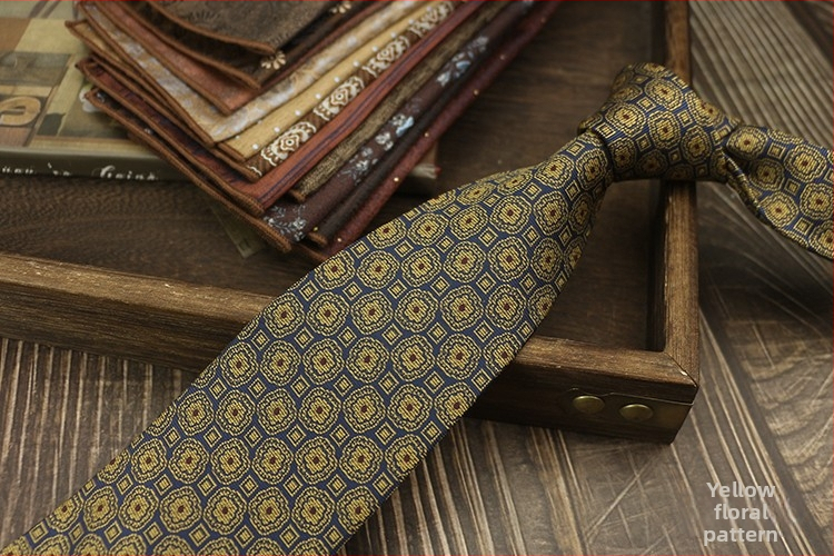 Színes 8 cm-es nyakkendő Férfi üzleti retró öltöny kiegészítők Esküvői műsorszóró mindennapi viselet ruha munkagallér