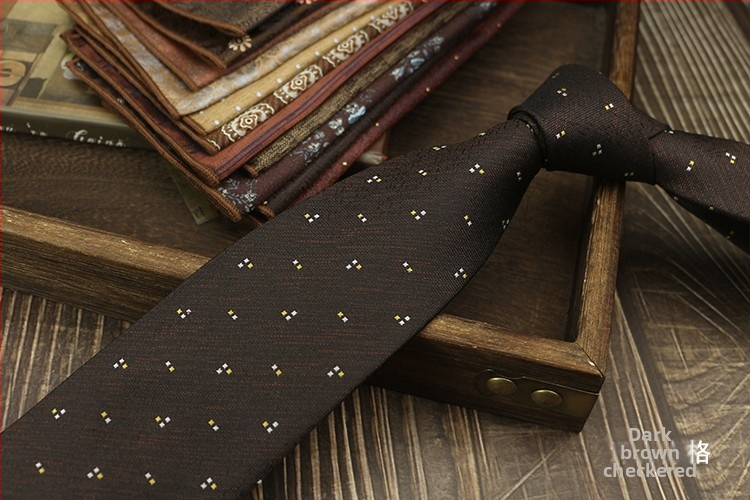 Színes 8 cm-es nyakkendő Férfi üzleti retró öltöny kiegészítők Esküvői műsorszóró mindennapi viselet ruha munkagallér