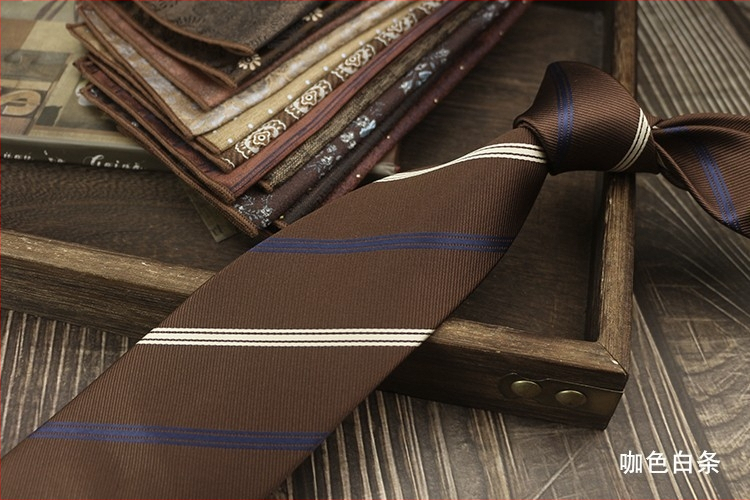 Színes 8 cm-es nyakkendő Férfi üzleti retró öltöny kiegészítők Esküvői műsorszóró mindennapi viselet ruha munkagallér