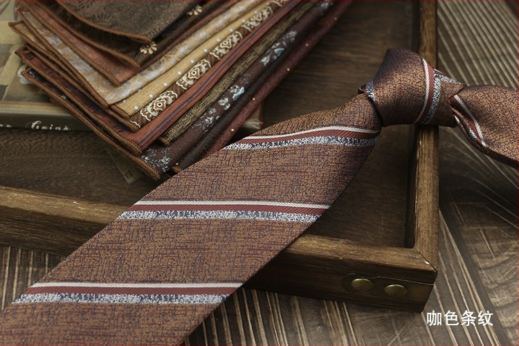 Színes 8 cm-es nyakkendő Férfi üzleti retró öltöny kiegészítők Esküvői műsorszóró mindennapi viselet ruha munkagallér