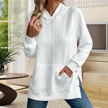 2023ebay AliExpress Wish Explosions nove jesenske i zimske majice s dugim rukavima, jednobojne, za žene, plus veličine