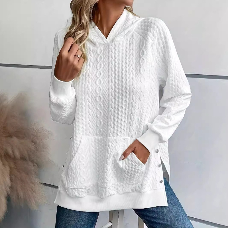 2023ebay AliExpress Wish Explosions nove jesenske i zimske majice s dugim rukavima, jednobojne, za žene, plus veličine