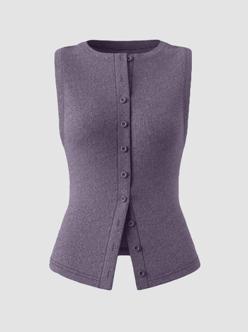 Amazon Slim Fit Αδυνάτισμα Πλεκτό Γιλέκο Ευρωπαϊκή και Αμερικανική Μόδα Κομψό Μονόπετο Γιλέκο