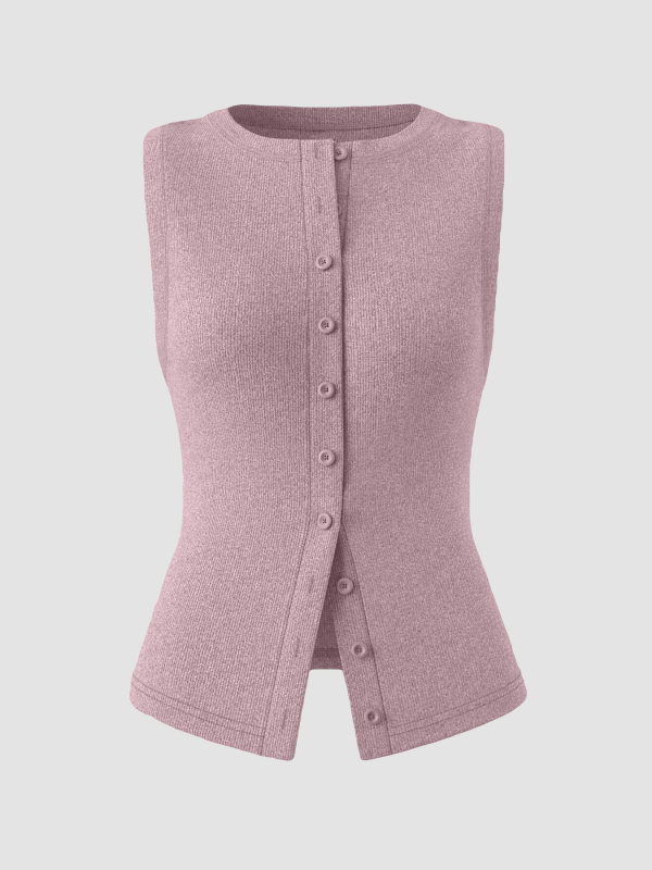 Amazon Slim Fit karcsúsító kötött mellény, európai és amerikai divatos elegáns egysoros mellény