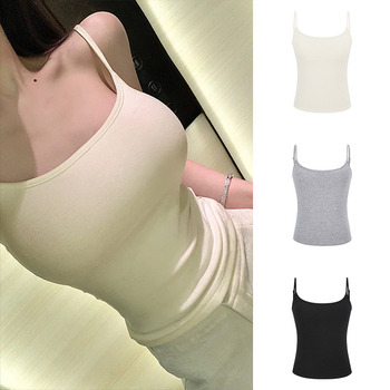 Γυναικείο τοπ Mosesqueen Camisole 2025, νέο καλοκαιρινό, όμορφο πίσω μέρος, Pure Desire, γλυκό και πικάντικο, με μονή πλέξη, αδυνατιστική εμφάνιση.