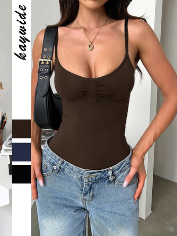 Kaikuo határokon átnyúló európai és amerikai szexi dögös lány harisnyatartós vékony mellényes overall női ruházat 2025 tavasz és nyár Amazon export