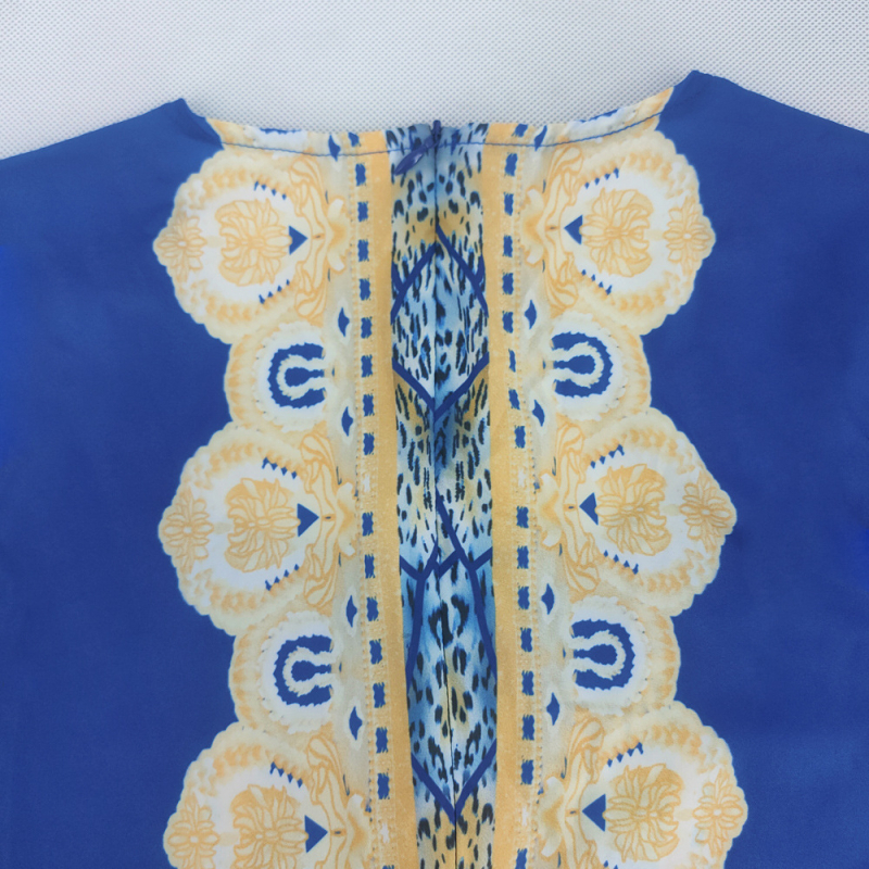 Európai állomás Külkereskedelmi női ruházat Közel-keleti nyomtatott ruha Muszlim köntös Európai és amerikai Amazon hosszú ruha Határokon átnyúló forró eladás