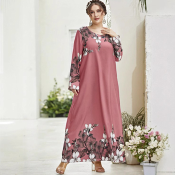2024 трансгранично облекло за външна търговия с мюсюлмани от Близкия изток с дълъг ръкав, свободна мода, големи размери