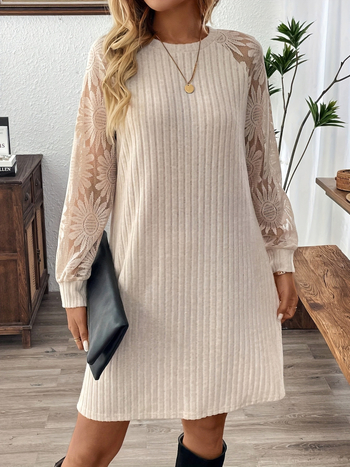 raktáron 2025 Amazon AliExpress Független Állomás Európa és Amerika Határokon átnyúló Szabadidős Egyszínű Jacquard Illesztéses Rövid Ruha