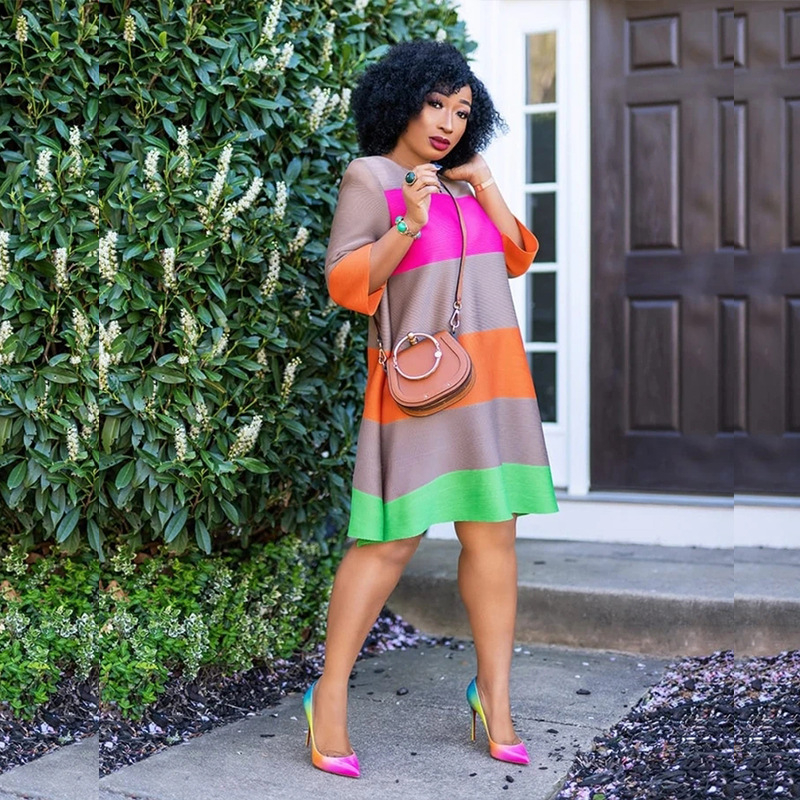 212-es női európai és amerikai kis ruha, női nyári rövid szoknya, lezser temperamentum, nyári divatos, A-vonalú szoknya