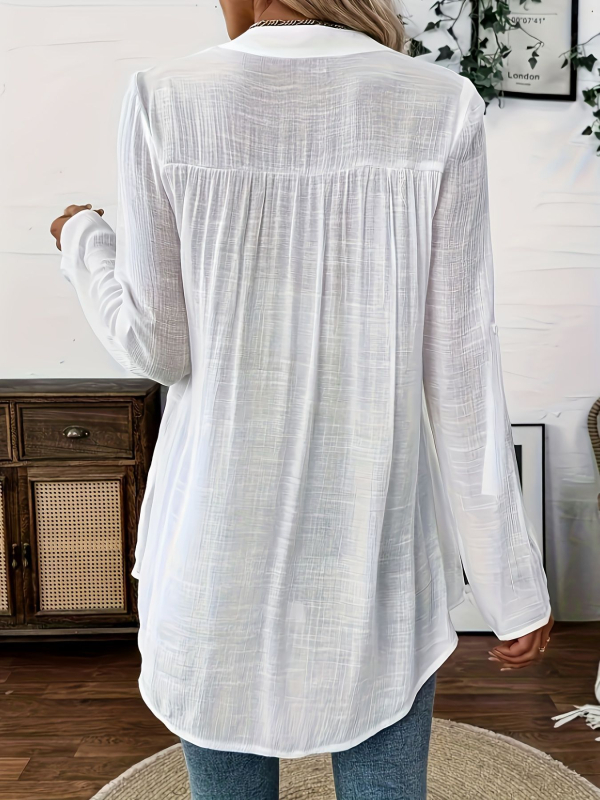 2025 Amazon Wish Aliexpress európai és amerikai új csipkefűzős pulóver rövid ujjú póló hétköznapi ing felső