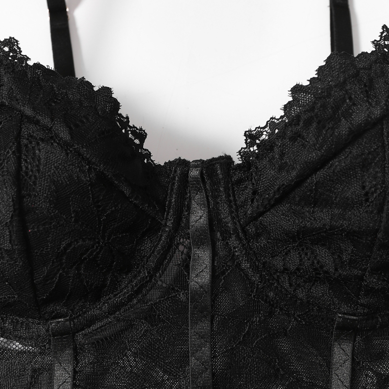 Határokon átnyúló európai és amerikai szexi tiszta vágy csipke háló szexi utcai karcsúsító hát nélküli 60427