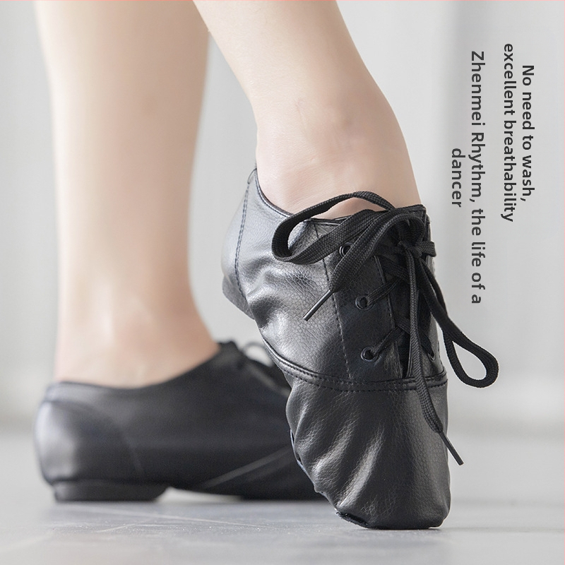 PU zema zole vīriešu džeza deju apavi sievietēm pieaugušo treniņu apavi jogai baletam bērnu deju apavi ārējā tirdzniecība vairumtirdzniecība