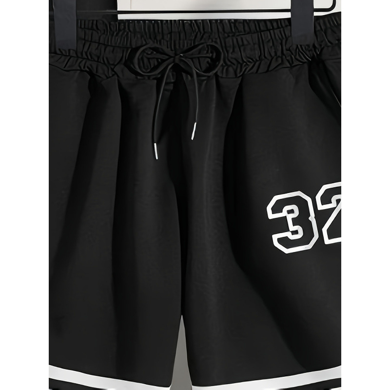 2025-ös európai és amerikai határokon átnyúló öltöny férfi rövid ujjú rövidnadrág 3D digitális nyomtatású chicagói mintás férfi divatos