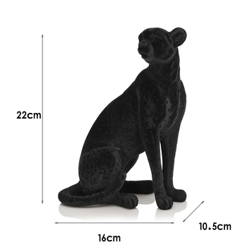 Ρητίνη χειροτεχνίες σκανδιναβικό συρρέον λεοπάρδαλη γραφείο στο σπίτι απαλή διακόσμηση διακόσμηση μόδα δώρο δημιουργικό σχεδιασμό