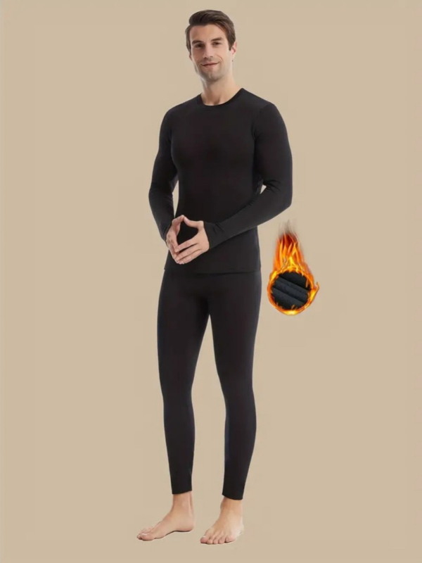 Νέο Ευρωπαϊκό και Αμερικανικό Σετ Θερμικών Παντελονιών Φθινοπώρου και Χειμώνα 2025 - CrossBorder Dropshipping