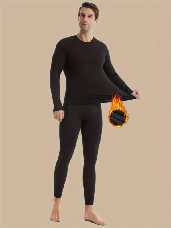 Νέο Ευρωπαϊκό και Αμερικανικό Σετ Θερμικών Παντελονιών Φθινοπώρου και Χειμώνα 2025 - CrossBorder Dropshipping