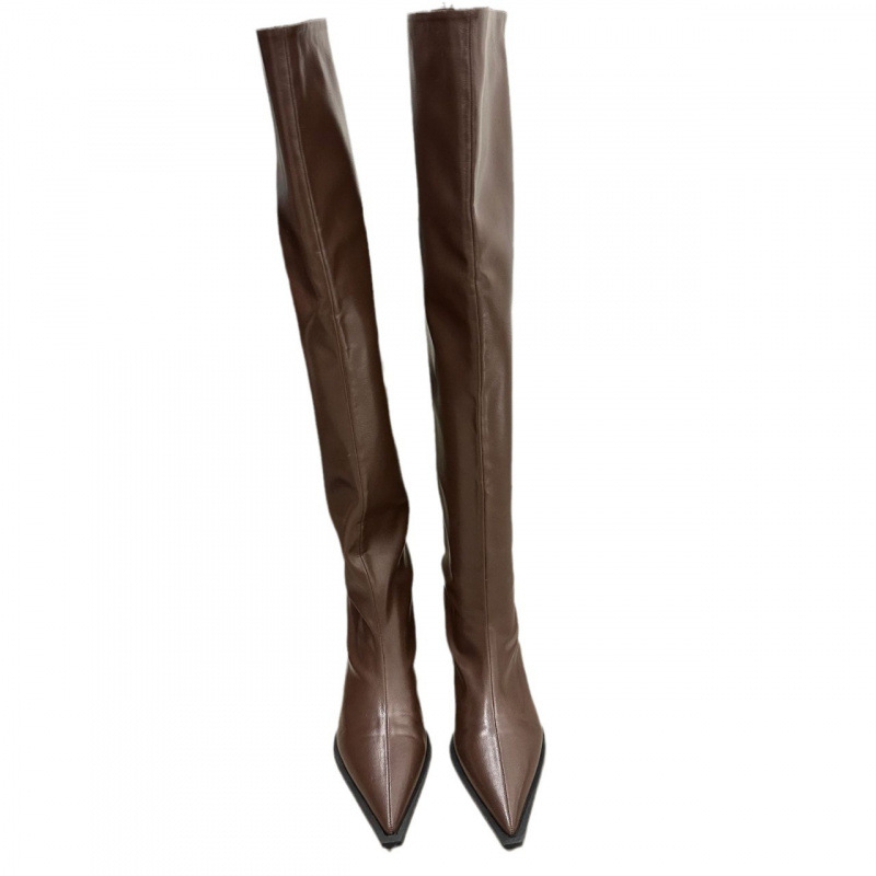 2024 őszi új divatos, royal sister, legyező alakú, vastag sarkú, rakott csizma, vastag sarkú, hegyes sarkú, magas sarkú csizma, alacsony sarkú, rakott csizma