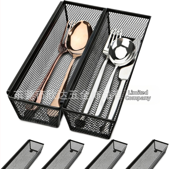 Μεταλλικό σιδερένιο πλέγμα Γραφείου Φοιτητών Αποθήκευσης Πλέγματος Επιτραπέζιο κουτί αποθήκευσης επιτραπέζιων ειδών κουζίνας Χαρτικά κουτί αποθήκευσης