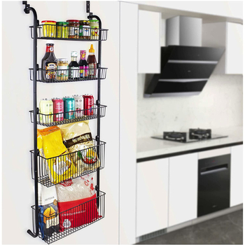 Be skylių, lengvai montuojamas, be pėdsakų, galinis pakabinamas krepšys durims, daugiafunkcis, keturių sluoksnių, penkių sluoksnių, vietą taupantis galinis pakabinamas krepšys durims, laikymo lentynėlė