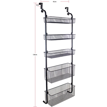 Be skylių, lengvai montuojamas, be pėdsakų, galinis pakabinamas krepšys durims, daugiafunkcis, keturių sluoksnių, penkių sluoksnių, vietą taupantis galinis pakabinamas krepšys durims, laikymo lentynėlė