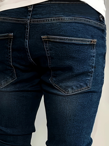 Ifjúsági karcsúsított farmer Férfi koreai divatos vékony nadrág Nyári határokon átnyúló forró Amazon farmer férfi ruházat