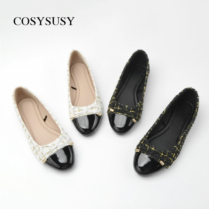 Külkereskedelmi, határokon átnyúló, masnis, kis illatos stílusú, lapos talpú cipők, tavaszi és nyári, vintage, mindenféle egyezésű, egyrétegű cipők, női kerek orrú, hétköznapi női cipők