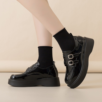 2025 Új Lefu Platform Cipő Női Lazy Cipő Könnyű, kiváló minőségű Cold Station Cipő Piac Határokon Átnyúló Forró Eladás