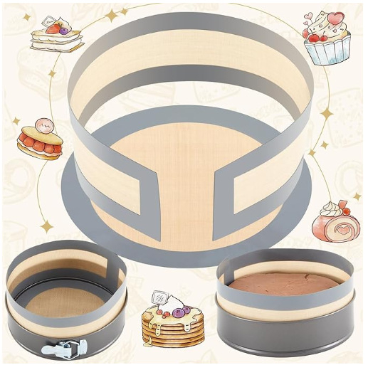 Naujas maistinės klasės padalintas pyrago kepimo kilimėlis, atsparus aukštai temperatūrai, olandiškas silikoninis kepimo kilimėlis