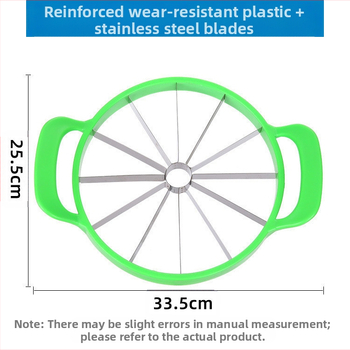 Didelis arbūzo pjovimo įrankis Nerūdijančio plieno vaisių daliklis Buitinis arbūzo pjaustyklės pjaustyklės daliklis Didmeninė prekyba
