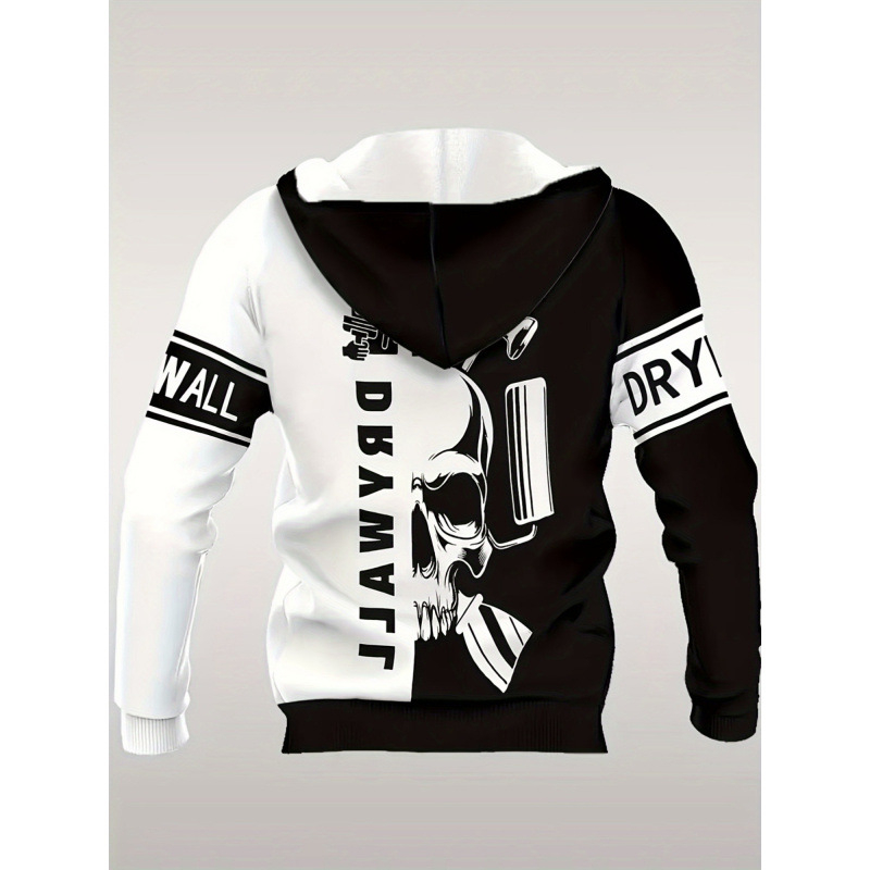 2025 Európa és az Egyesült Államok határokon átnyúló férfi 3D digitális nyomtatású kapucnis pulóver 1 férfi divatos hétköznapi kapucnis pulóver