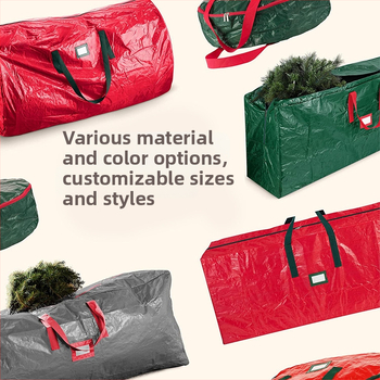 Amazon legkelendőbb 6/7/9Pe szőtt poggyásztáska, költöztető táska, kültéri tárolótáska, karácsonyfa tárolótáska, nagykereskedelem