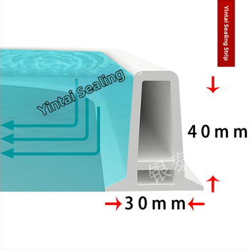 Ново обновена лента за блокиране на вода в тоалетната, лента за блокиране на вода в банята, самозалепваща се лента за блокиране на вода в душ кабината, лента за блокиране на подпочвени води в тоалетната