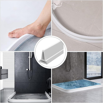 Ново обновена лента за блокиране на вода в тоалетната, лента за блокиране на вода в банята, самозалепваща се лента за блокиране на вода в душ кабината, лента за блокиране на подпочвени води в тоалетната