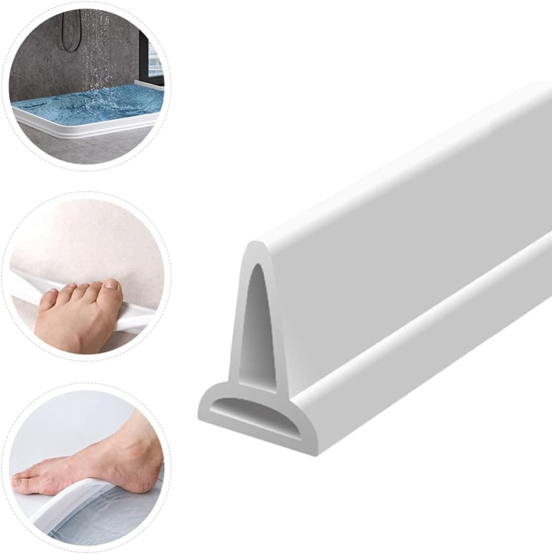 Ново обновена лента за блокиране на вода в тоалетната, лента за блокиране на вода в банята, самозалепваща се лента за блокиране на вода в душ кабината, лента за блокиране на подпочвени води в тоалетната