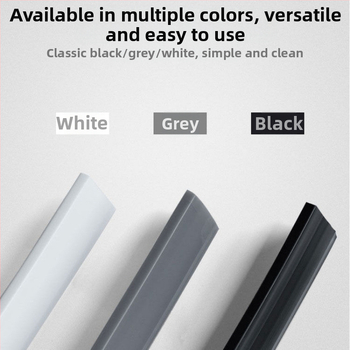 Εύκαμπτο φράγμα νερού μπάνιου με εύκαμπτο φράγμα νερού για τουαλέτα και ντους, διαχωριστικό δαπέδου από σιλικόνη