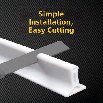 Paindlik silikoonist veetõkkeriba vannituppa, magnetiline veekindel riba duširuumi, vett blokeeriv ja vihmakindel