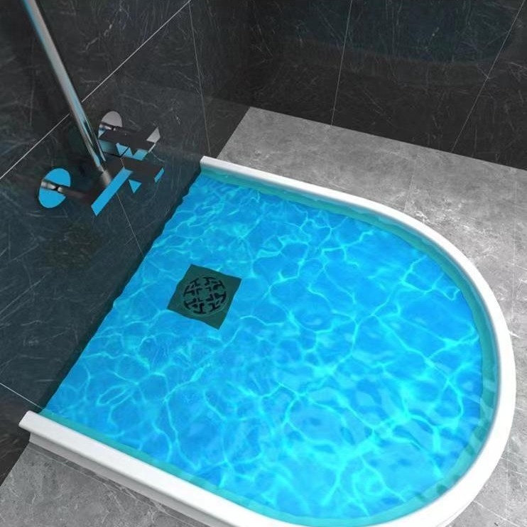 Paindlik silikoonist veetõkkeriba vannituppa, magnetiline veekindel riba duširuumi, vett blokeeriv ja vihmakindel