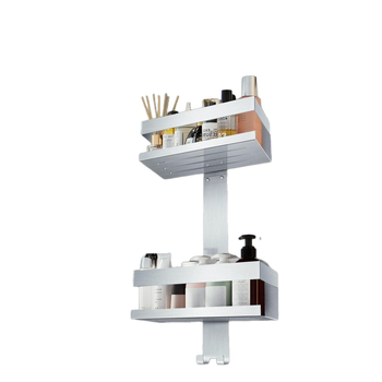 Vonios kambario daiktų laikymo lentyna, durų pakabinama lentyna be perforavimo, sieninė pakabinama lentyna, daugiasluoksnė pakabinama krepšelių laikymo lentyna, vonios kambario reikmenų laikymo lentyna
