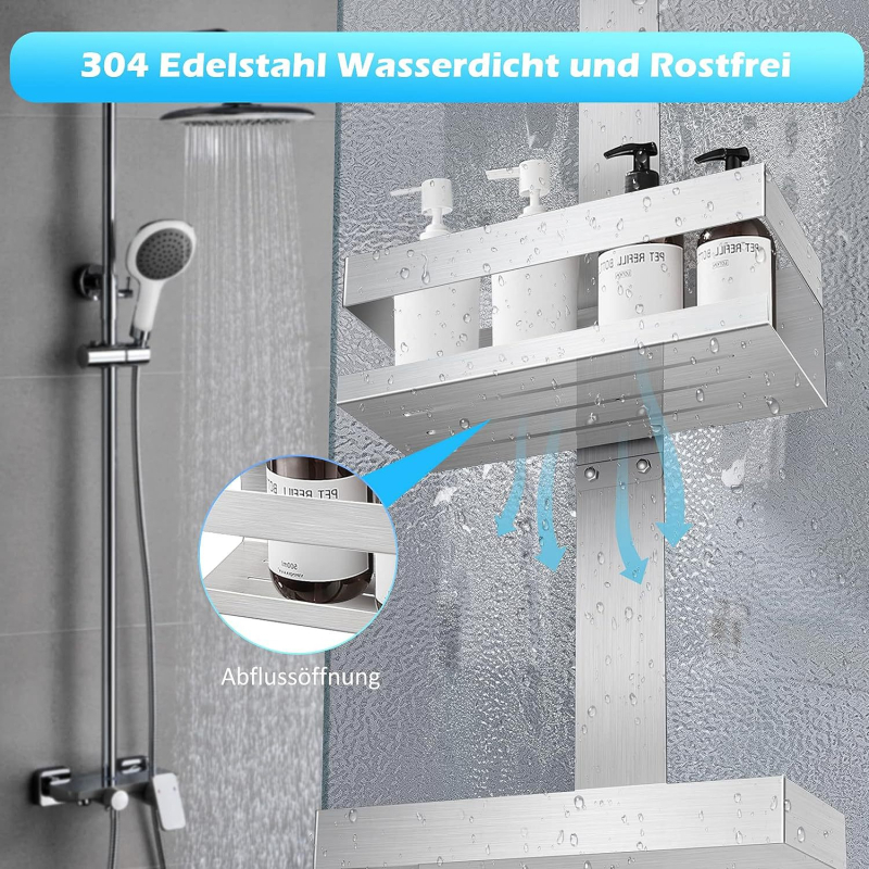 Vonios kambario daiktų laikymo lentyna, durų pakabinama lentyna be perforavimo, sieninė pakabinama lentyna, daugiasluoksnė pakabinama krepšelių laikymo lentyna, vonios kambario reikmenų laikymo lentyna