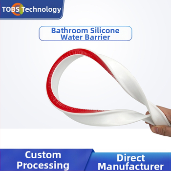 Vandens barjeras tualetui, vonios kambariui, lankstus dušo kambario vandens barjeras, sausai ir šlapiai atskirianti juosta, lipni vandens barjero juosta