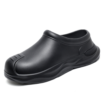 Διασυνοριακά παπούτσια σεφ για άνδρες, καλοκαιρινά παπούτσια εργασίας κουζίνας, ειδικά αδιάβροχα, ανθεκτικά στο λάδι, αντιολισθητικά, ελαφριά παπούτσια εργασίας, μια γενιά μαλλιών