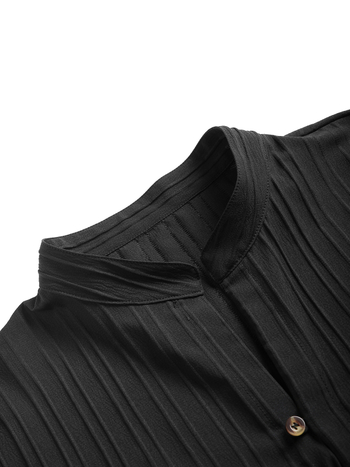 Мъжки летен ежедневен жилетка с къс ръкав, плътен цвят, панталон, тънък, дишащ, за мъже