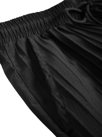 Мъжки летен ежедневен жилетка с къс ръкав, плътен цвят, панталон, тънък, дишащ, за мъже