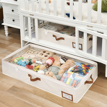 Piiriülene lausriidest voodipesu hoiukott riidekapp riided tolmukindel kott kokkupandav hoiukast hoiukast