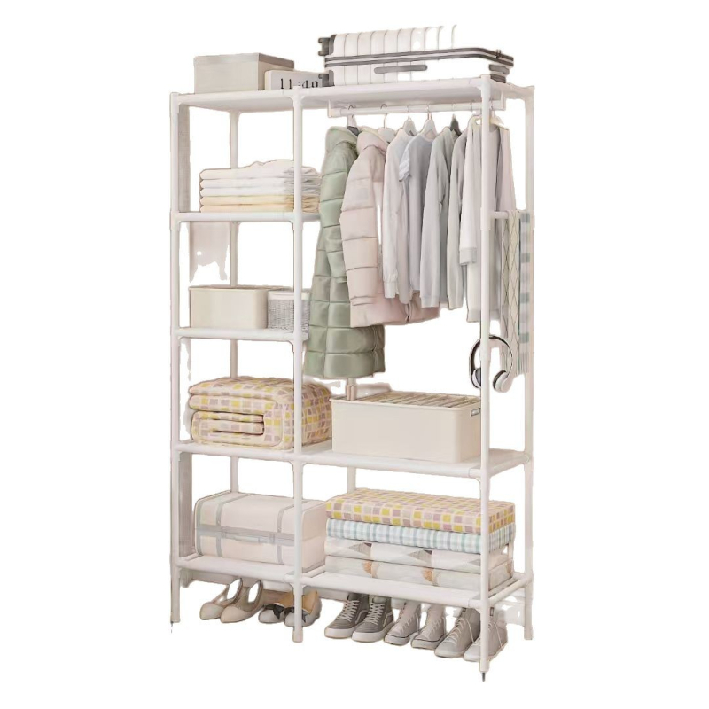 Piiriülesed plahvatused Multifunktsionaalne riidepuu riidepuu magamistoa põrandale tasuline riiul lihtne riidepuu hoiuruum