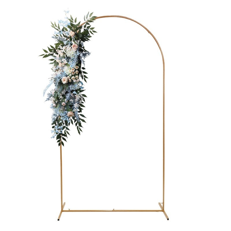 Piiriülene pulmakaare rauast riiul Pulma teekatte rekvisiidid Lava tausta kaunistus Pulmad Pulmakaare kronstein