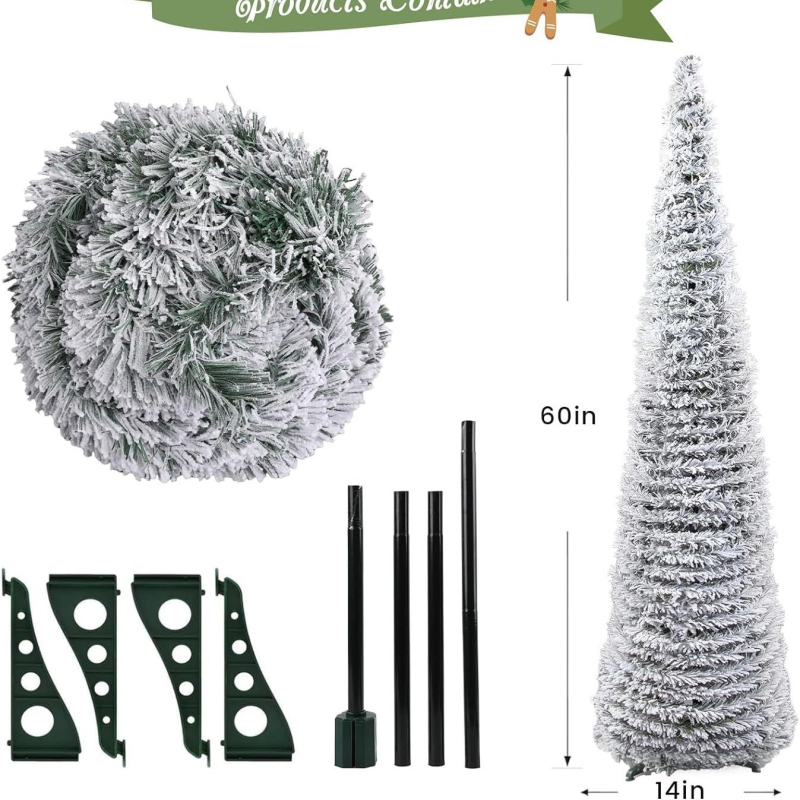 Διασυνοριακό νέο χριστουγεννιάτικο δέντρο με πτυσσόμενη μάλλινη λωρίδα, αναδιπλούμενο χριστουγεννιάτικο διακοσμητικό δέντρο