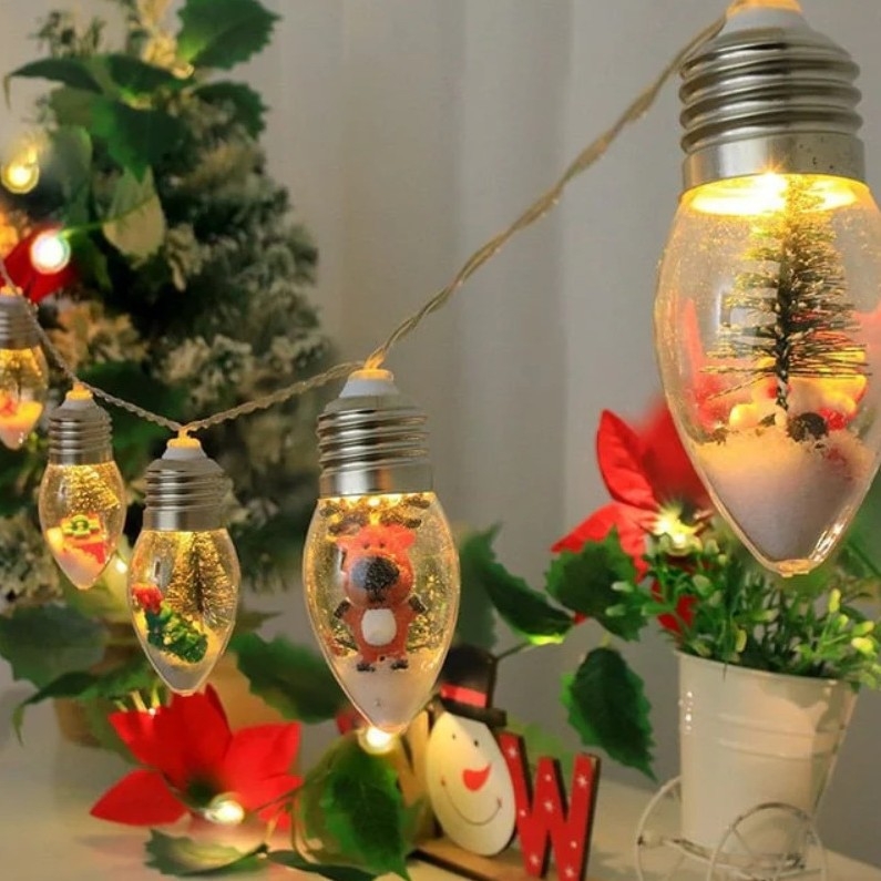 Jõulukeermega tuled loominguline LED-pirn